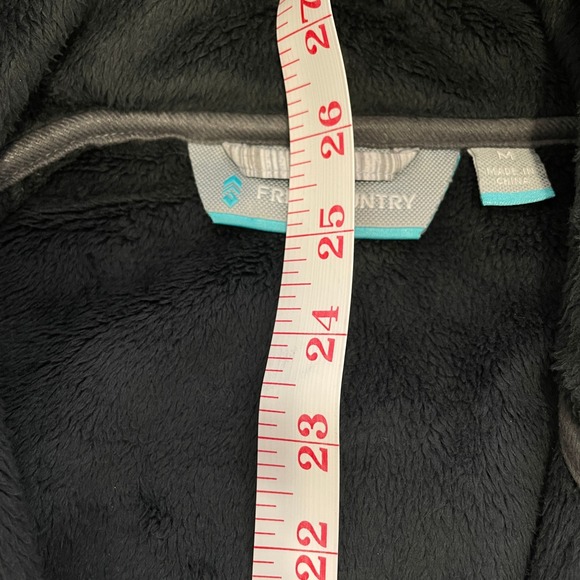 Women's Free Country Freeform II Super Softshell Jacket Medium Gray White Hooded - Picture 8 of 13